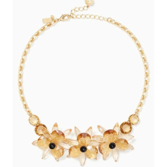 Kate Spade Blooming Brilliant Gold Toned Necklace - Picture 2 of 3